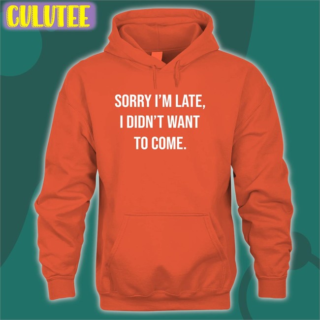 Shirtbox Shop I'm Late I Didn't Want To Come Long Sleeve Angela O'brien Shirtbox I'm Late I Didn't Want To Come Shirt