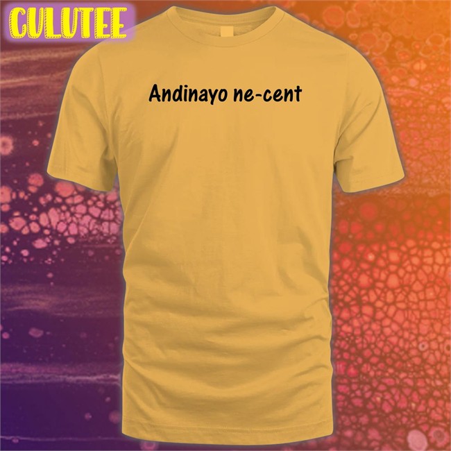 Andinayo Ne-Cent T-Shirt Andinayo Ne-Cent T-Shirt White Khayelitsha Entertainment