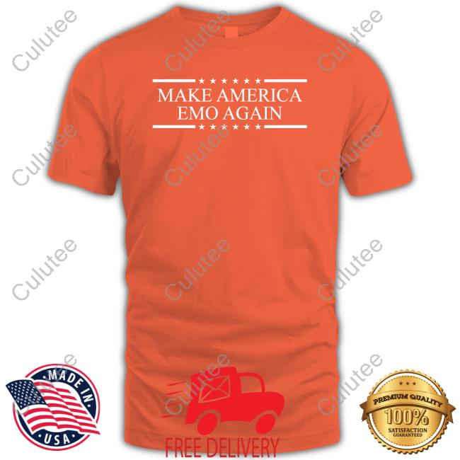 Ofiicial Make America Emo Again New Shirt Ofiicial Make America Emo Again Long Sleeve