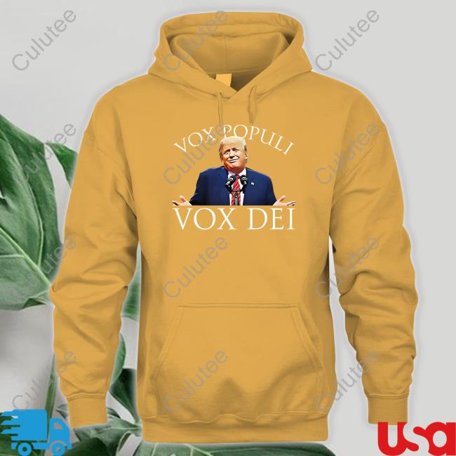 Vox Populi Vox Dei Shirt Black Vox Populi Vox Dei Tee
