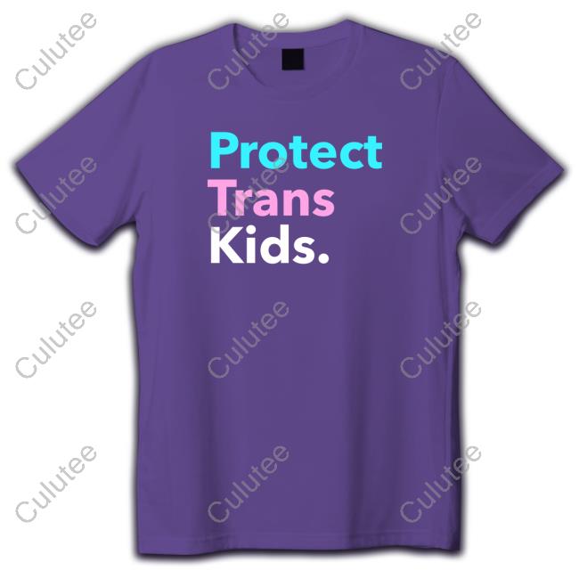 Official Protect Trans Kids Tee Shirts Black