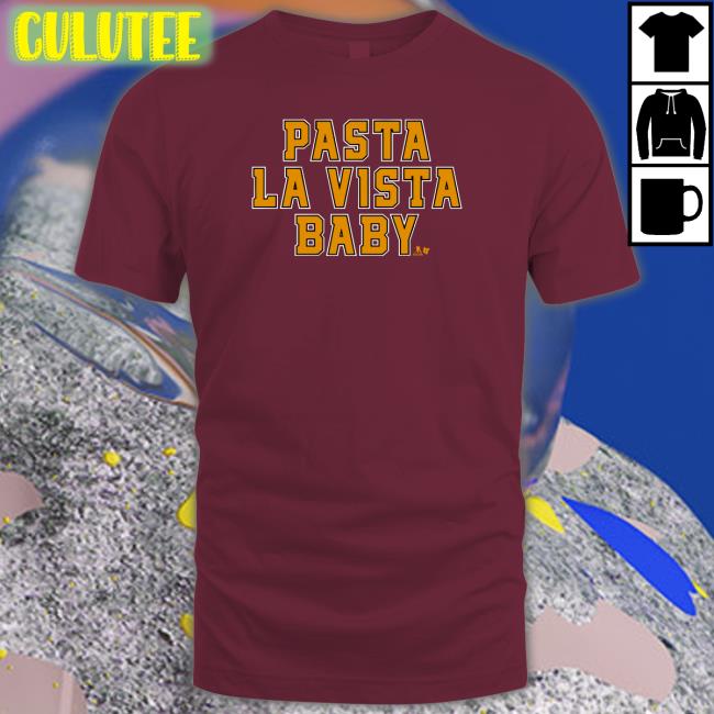 Pasta La Vista Baby Shirt Black Pasta La Vista Baby Shirt David Pastrnak