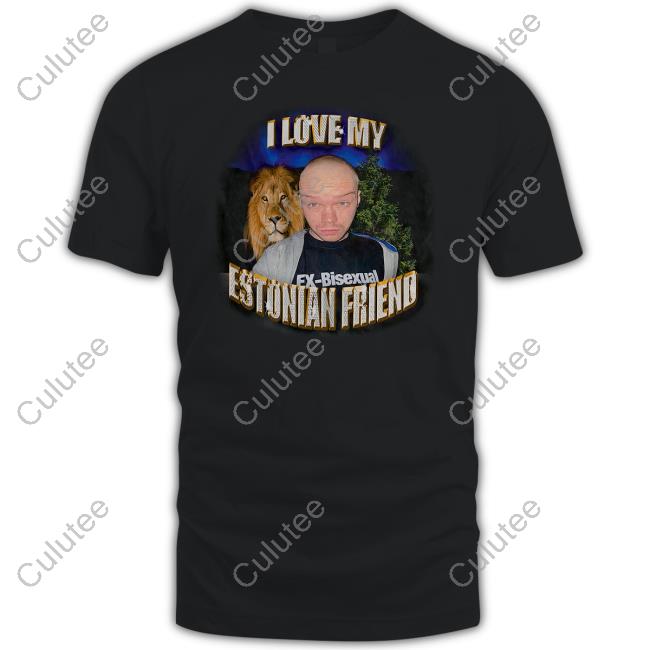 I Love My Estonian Friend Long Sleeve T Shirt