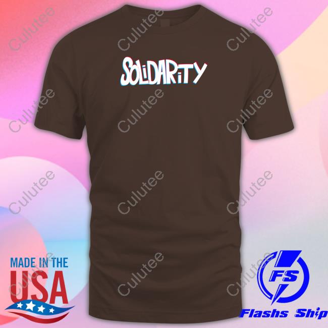 Solidarity Tee Shirt Solidarity Dyed Tee Shirt Solidaritycouk