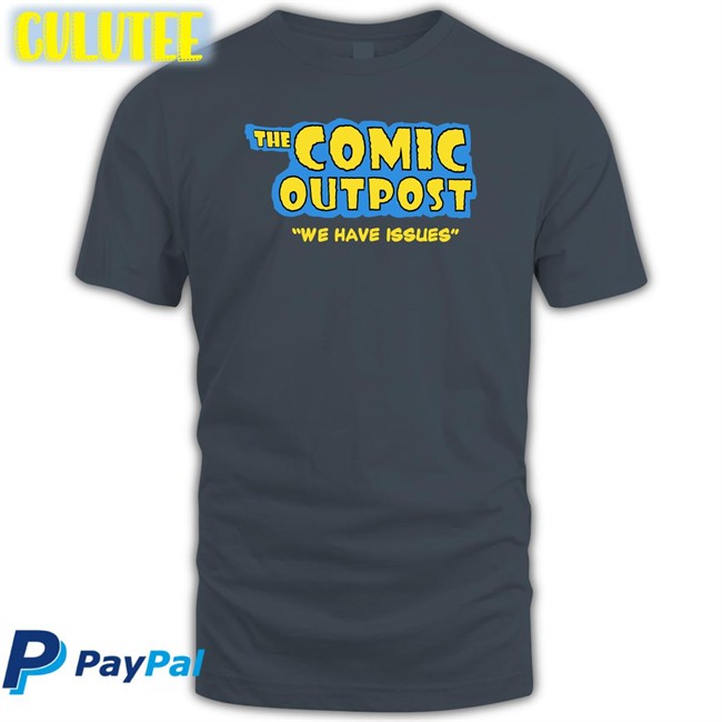 Nerdrotic The Comic Outpost We Have Issues Shirt Chris Gore Chris Gore The Comic Outpost We Have Issues Shirt Nerdrotic