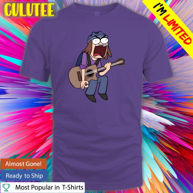 Guitar Cup Man Tee Shirt Guitar Cup Man Long Sleeve