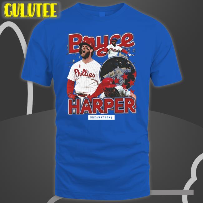 Dreamathon Merch Quez Watkins Bryce Harper Tee Eliot Shorr Parks Dreamathon Merch Quez Watkins Bryce Harper Shirt Eliot Shorr Parks