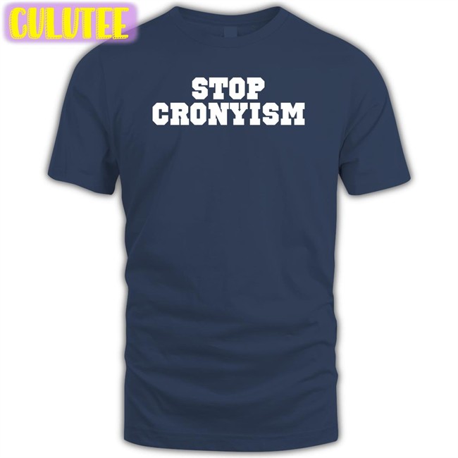 Bruce Smith Stop Cronyism Tee Rudee Loop In Virginia Beach Stop Cronyism T Shirt