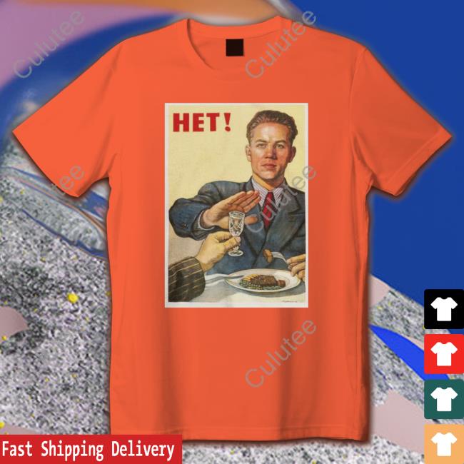Het! Nyet! Long Sleeve Tee Soviet Visuals Het! Nyet! Sweatshirt