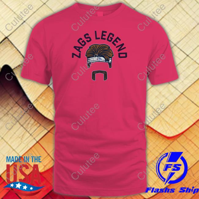 Zags Legend Tee Shirt Zags Legend Shirts
