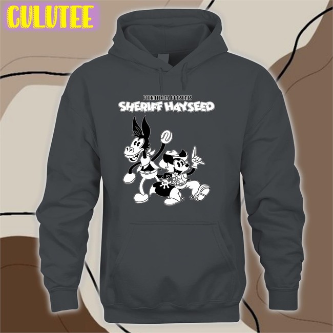 Fanfiber Merch Piemations Presents Sheriff Hayseed Tee Shirt Fanfiber Fanfiber Merch Piemations Presents Sheriff Hayseed Long Sleeve Shirt Fanfiber