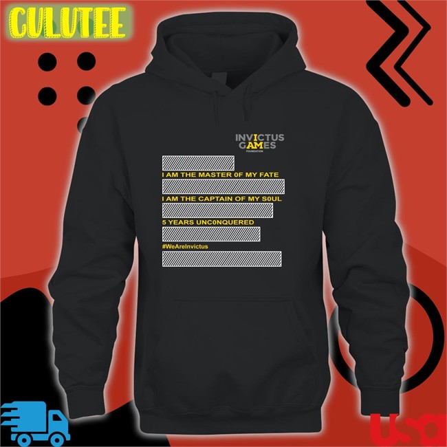 We Are Invictus Crewneck Sweatshirt I Am The Master Of My Fate I Am The Captain Of My Soul 5 Years Unconquered Wearelnvictus Shirts Invictus Games Foundation