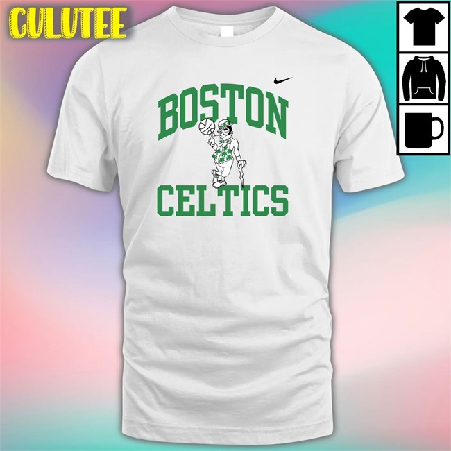 Jayson Tatum Boston Celtic Classic White Shirt Green Runs Deep