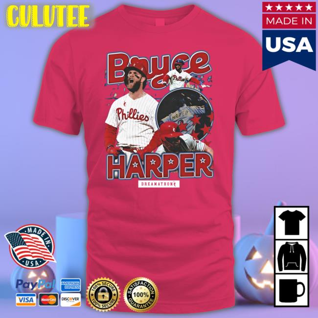 Quez Watkins Eliot Shorr Parks Bryce Harper T Shirt Quez Watkins Bryce Harper Tee Eliot Shorr Parks