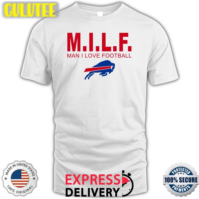 Her Pretty Bones Milf Man I Love Football Shirt C No Pants Milf Man I Love Football Tee Herprettybones