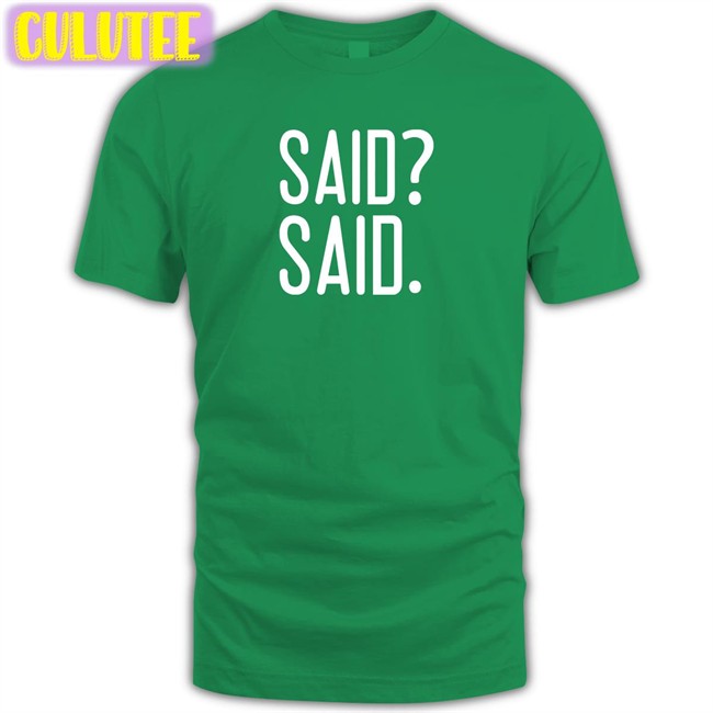 Barstool Sports Merch Said Said Sweatshirts Barstool Sports Merch Said Said Hooded Sweatshirt