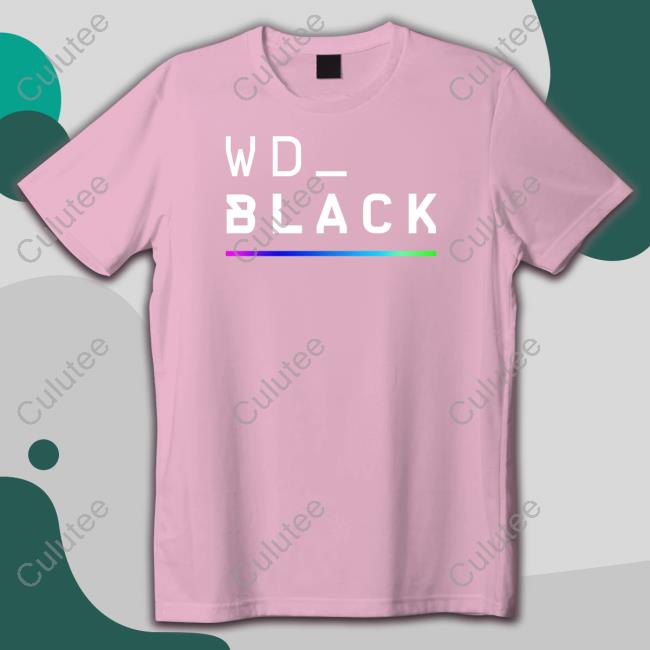 Wd_Black T-Shirt Western Digital Shop Wd_Black Color RGB Bar Shirt Wario64 T Shirt