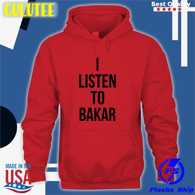Yeaabk I Listen To Bakar Tank White I Listen To Bakar Sweatshirt Yeaabk