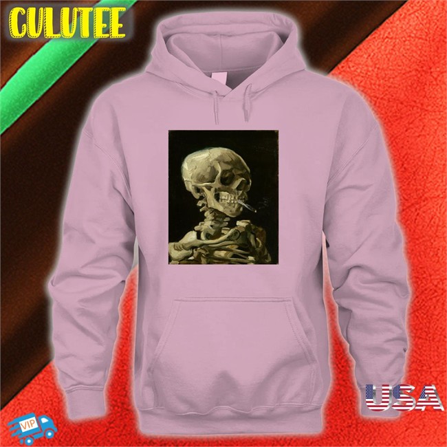 Vincent Van Gogh Paint This Skeleton Smoking A Cigarette In 1886 Shirts The Cultural Tutor Vincent Van Gogh Paint This Skeleton Smoking A Cigarette In 1886 Shirts