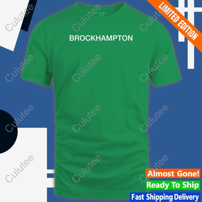 Official Brockhampton Hoodie New Shirt
