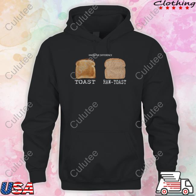 Know The Difference Toast Raw-Toast Sweatshirt