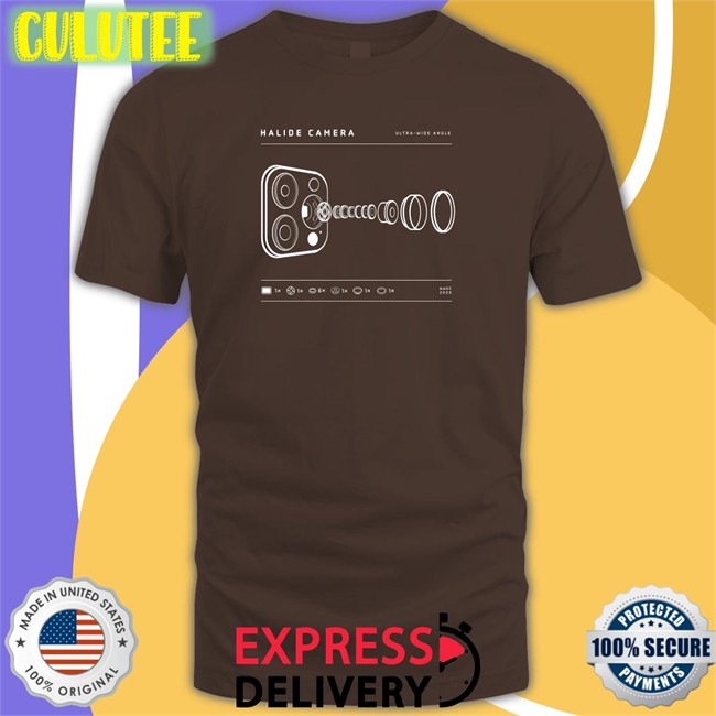 Halide Camera Ultra Wide Angle TShirts HalideCamera