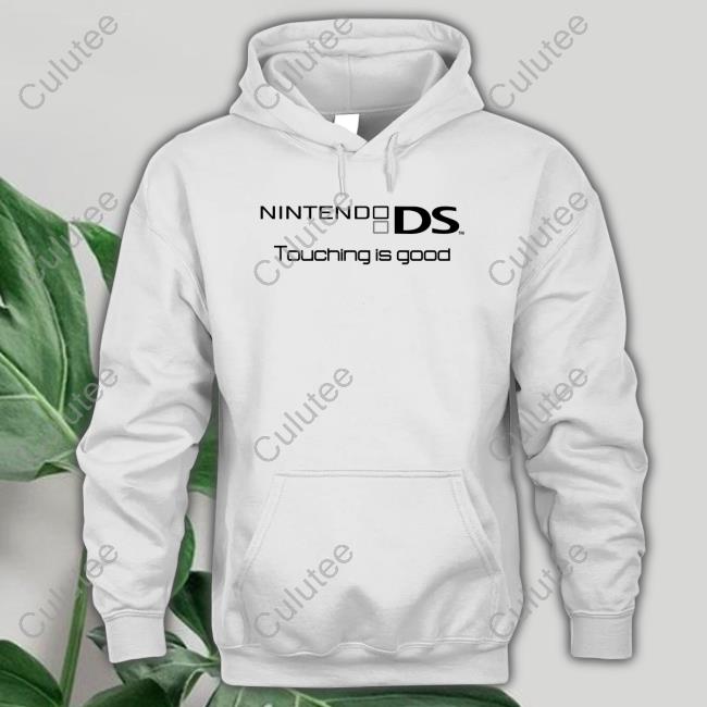 Official Nintendo Ds Touching Is Good Tee Shirt