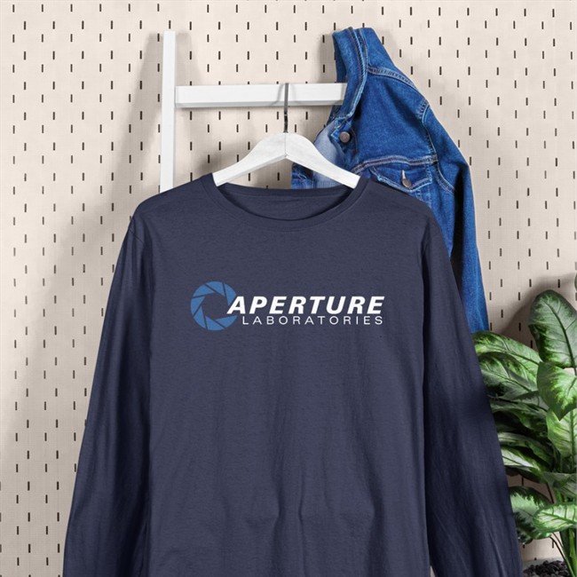 Aperture Laboratories Shirt Propeller Chan Glitch Gear Merch
