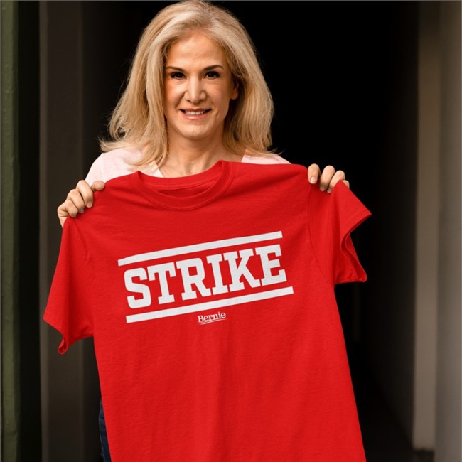 Strike Tee Shirt Strike Long Sleeve Shirt Bernie Sanders Store