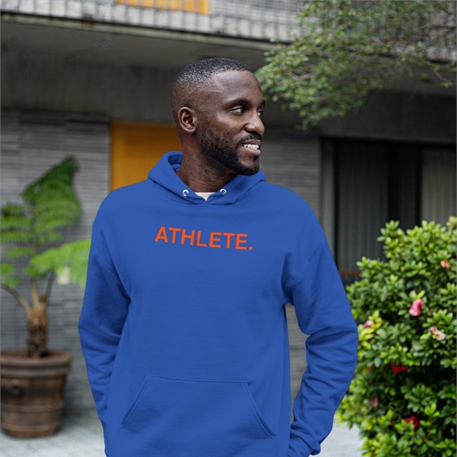 Athlete Hoodie Andrew Chafin Athlete Shirt Dark Heather Obvious Shirts