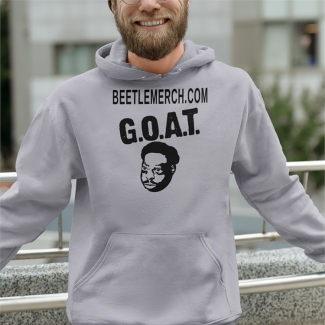 Beetlemerch.com GOAT Beetlejuice Green Simply The G.O.A.T. Shirt White