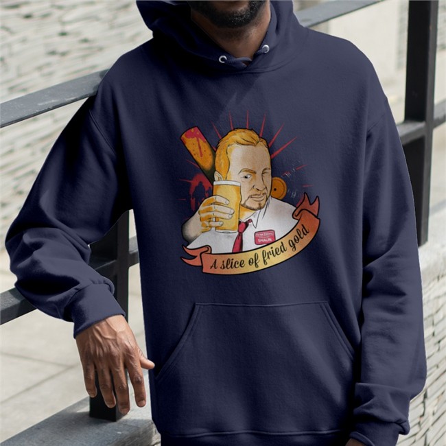 Ottomic Blue Merch Aslice Of Fried Gold T Shirt Blood And Brews