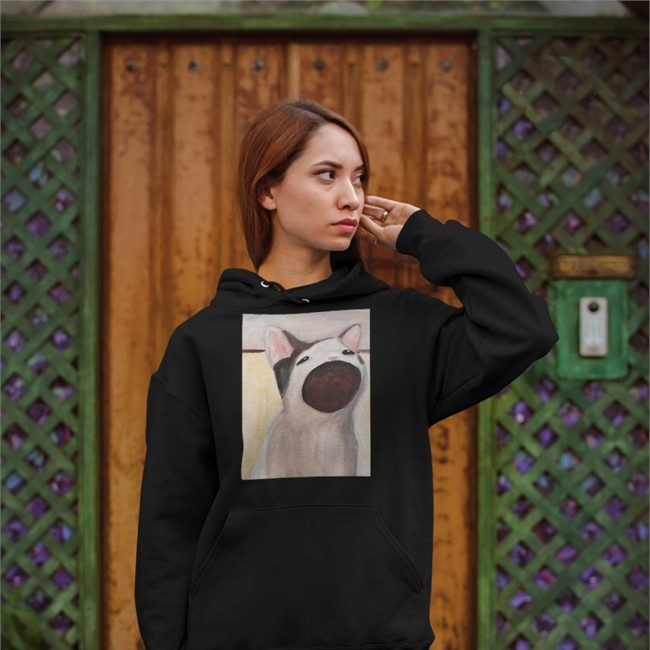 Memes I Wish Pop Cat Print Set Tee