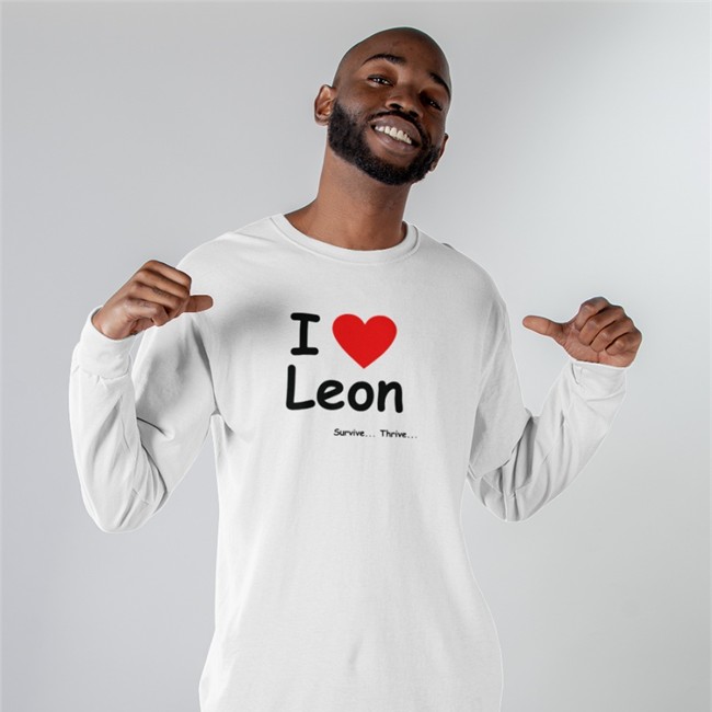 Leon The Lobster Merch I Love Leon Long Sleeve Shirt Survive Thrive