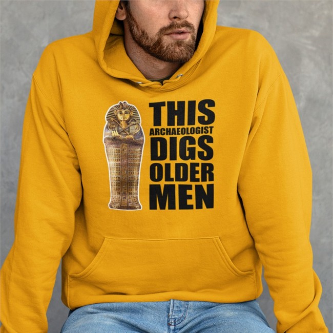This Archaeologist Digs Older Men T Shirt Sport Grey Rabia O'chaudry This Archaeologist Digs Older Men Sweatshirt Rabiasquared