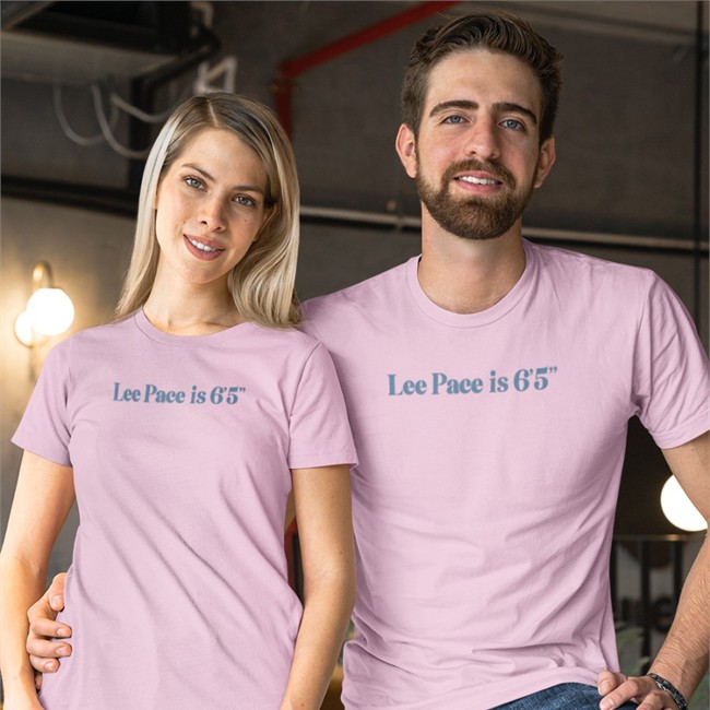 Super Yaki Shop Merch Lee Pace Is 6'5'' Shirt Lee Pace Is 6'5'' Shirts Super Yaki Shop Merch