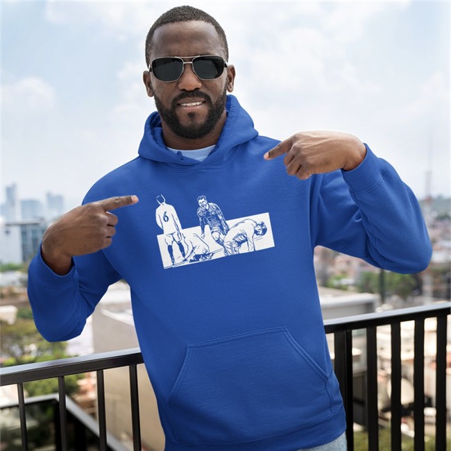 The Byline Store Alex Goldberg The Madrid Dagger Hoodie The Madrid Dagger Hoodie Black Alex Goldberg The Byline Store