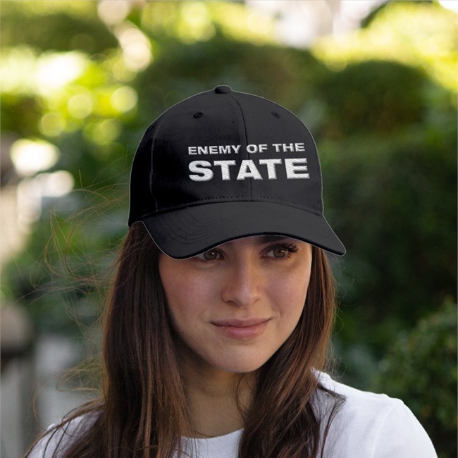 Enemy Of The State T Shirt Black