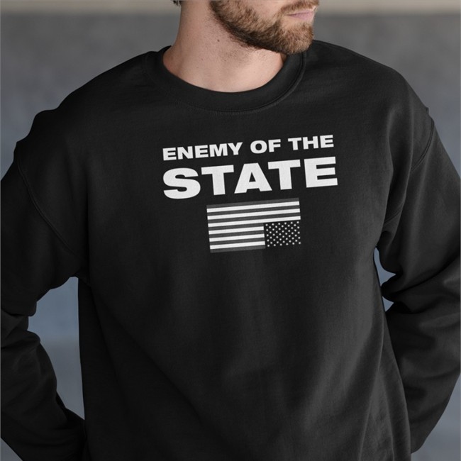 Enemy Of The State T Shirt Black Marjorie Taylor Greene Enemy Of The State Long Sleeve T Shirt Winred Merch
