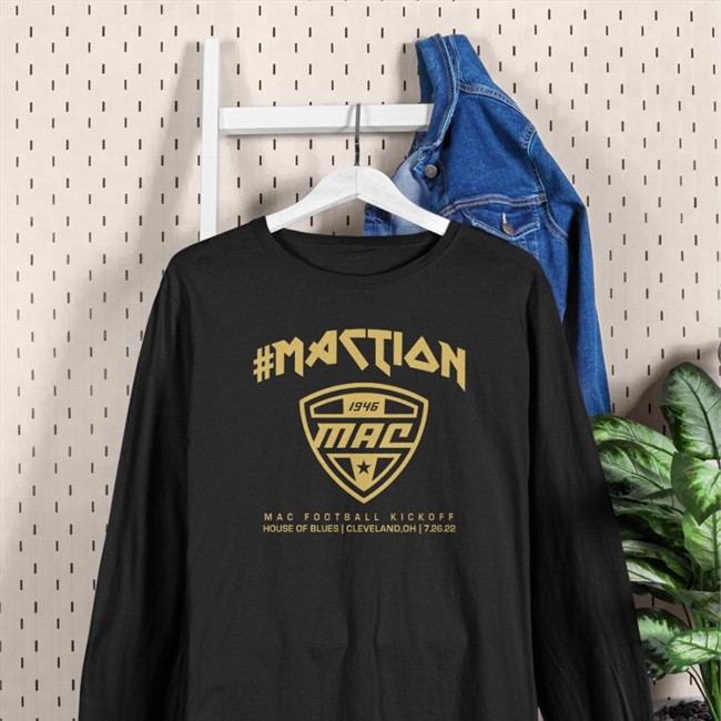 #Maction Mac Football Kickoff House Of Blues 2022 Shirt 1946 Mac #Maction Tee Mac 1946