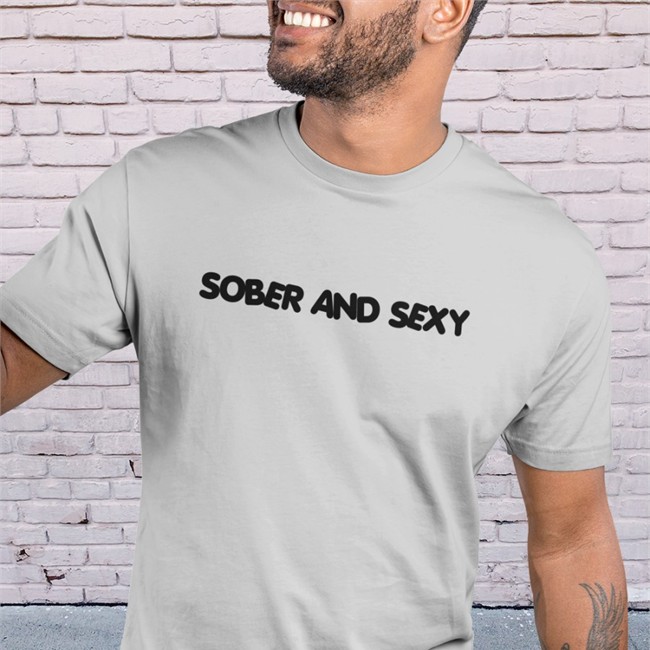 Sober And Sexy T Shirt Kyle Johnson Merch Store Kyle Johnson Merch Store Sober And Sexy Hooded Sweatshirt
