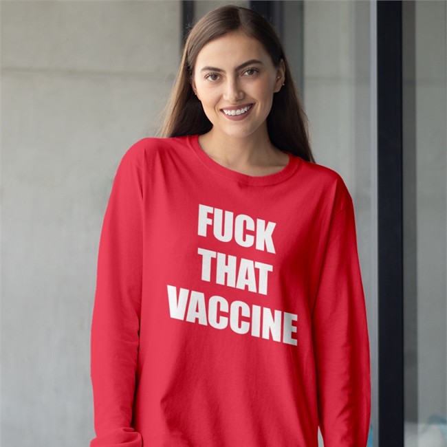 Black Guns Matter Merch Fuck That Vaccine Tee Shirt Maj Toure