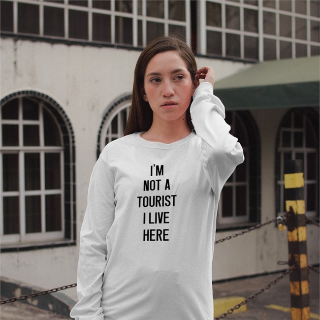 I'm Not A Tourist I Live Here Shirt I'm Not A Tourist I Live Here Shirts Rick Steves