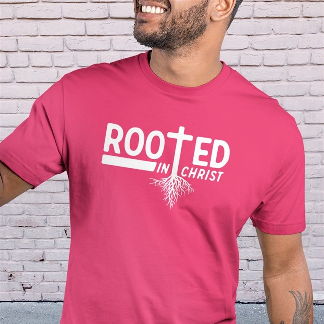 Rooted In Christ T-Shirt Andreas Fagerbakke Afagerbakke Rooted In Christ Shirt