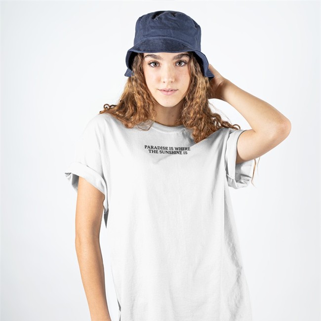 Selena Gomez Paradise Is Where The Sunshine Is Shirt White
