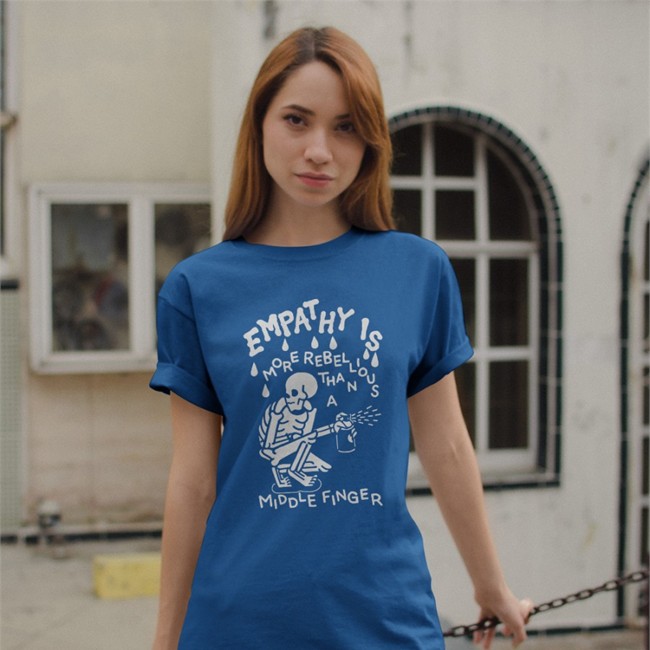 Wicked Clothes Empathy Is More Rebellious Sweatshirt Than A Middle Finger