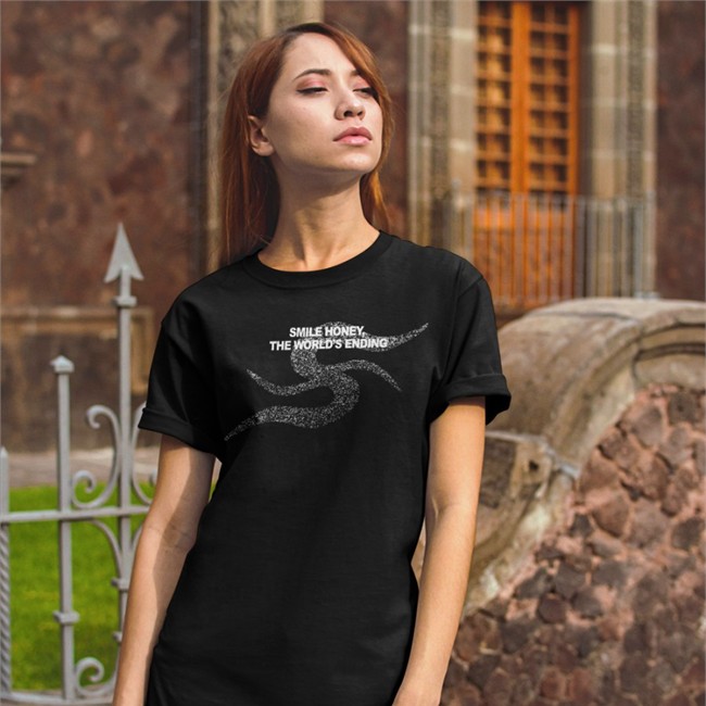 Smile Honey The Worlds Ending Tee Shirt Spicegurl Didi Spicegurl Didi Smile Honey The Worlds Ending Hoodie Spicewear Store