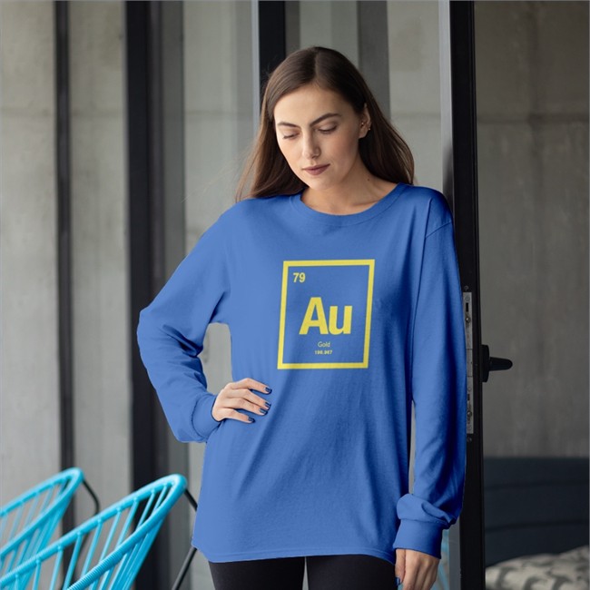 Periodic Table Of Elements 79 Au Gold 196.967 Shirts Dr Michelle Au