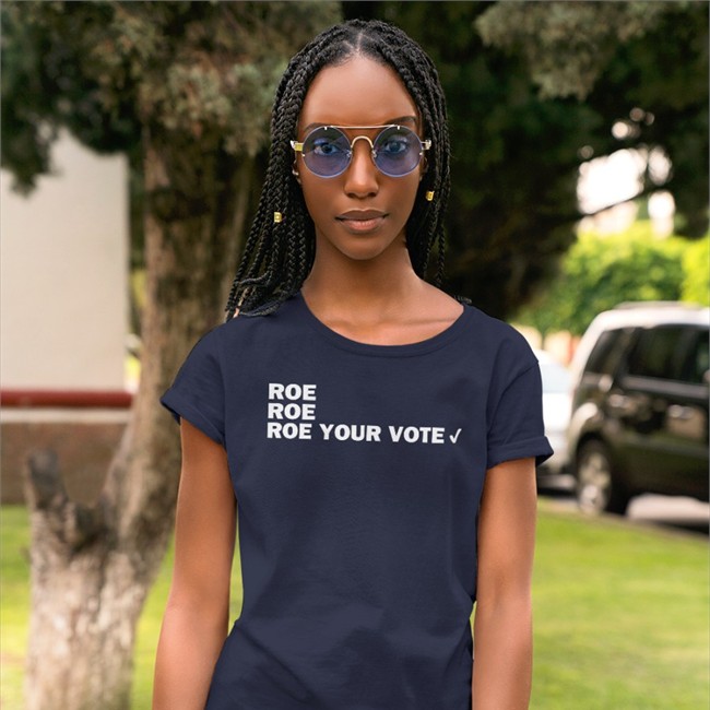 CAHeidelberger Roe Roe Roe Your Vote T-Shirt