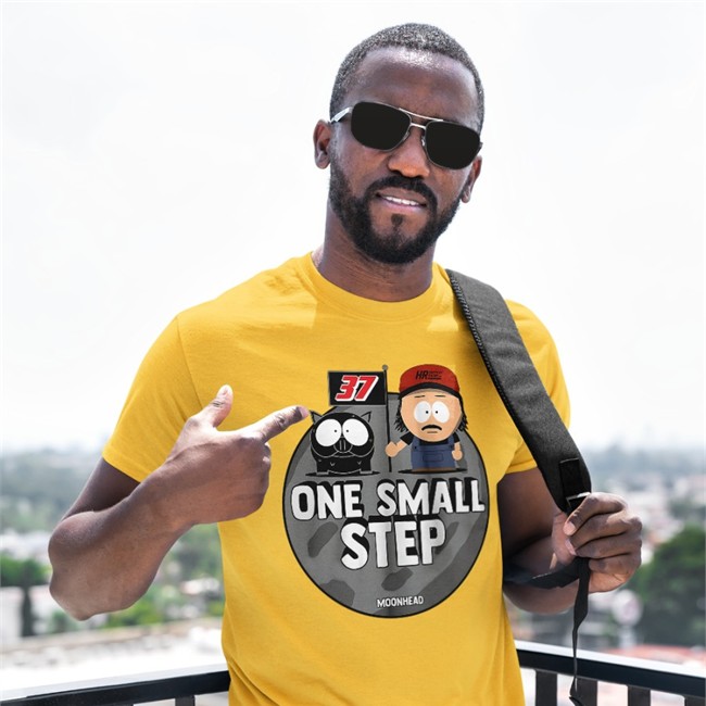 One Small Step 37 Moonhead Tee Shirt